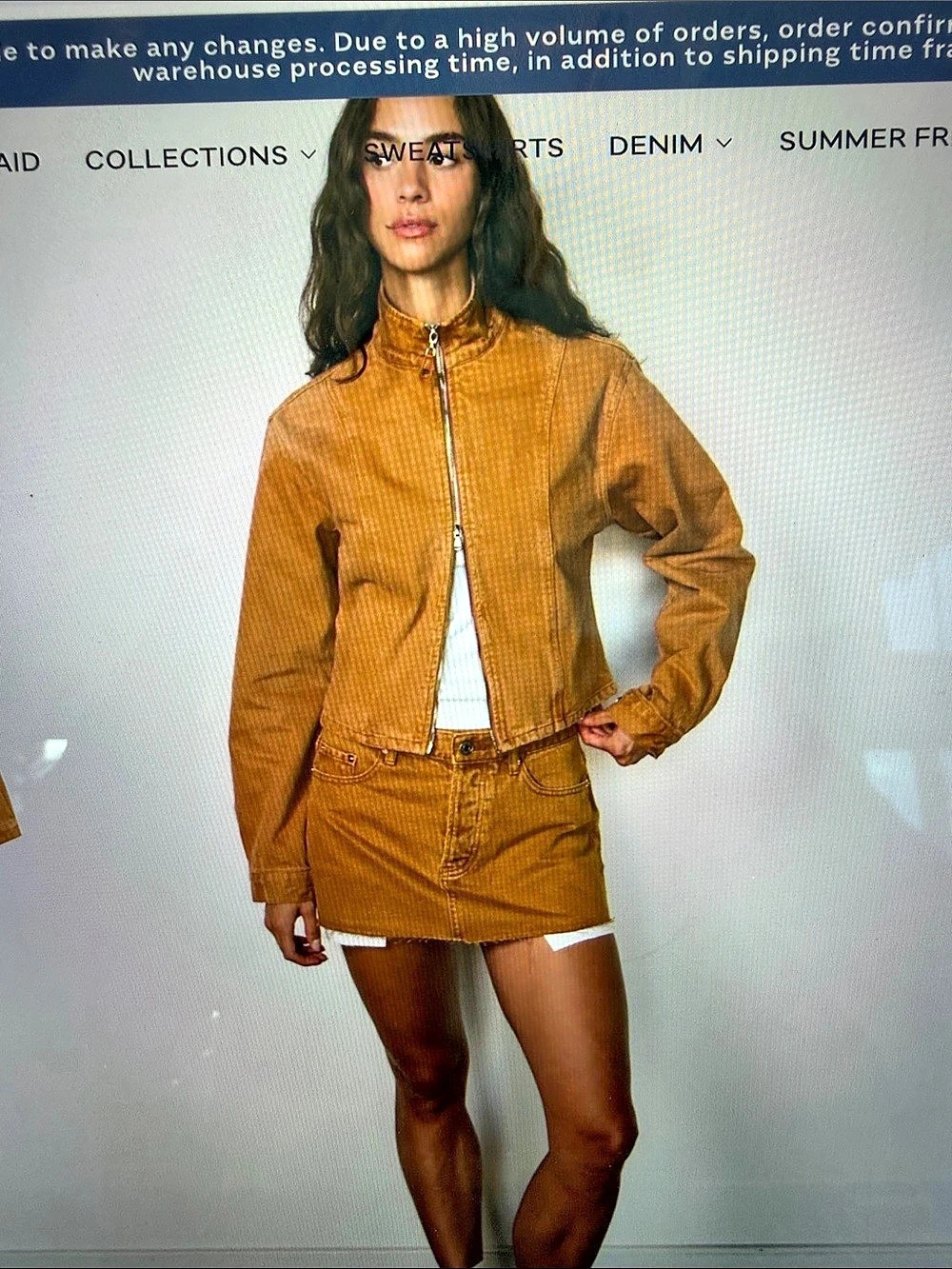 PARKE Slim Fit Jacket in Butterum
